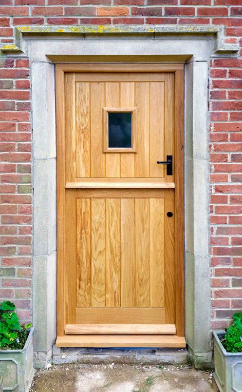 Oak stable door & frame